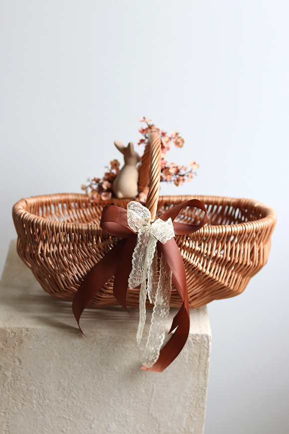 Swojski Bunny, dekorowany koszyczek wielkanocny