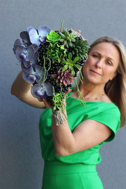 dekoracja nagrobna, Serce Meriata, dł.32cm