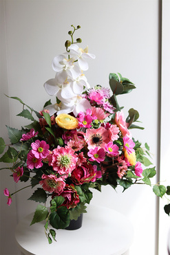 Nefretete, bukiet nagrobny we wkładzie, dł.65cm