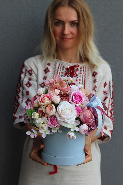 Cecilla, welurowy flowerbox