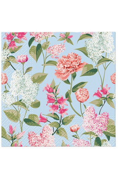 Lilac, serwetki papierowe z nadrukiem, kpl.20szt