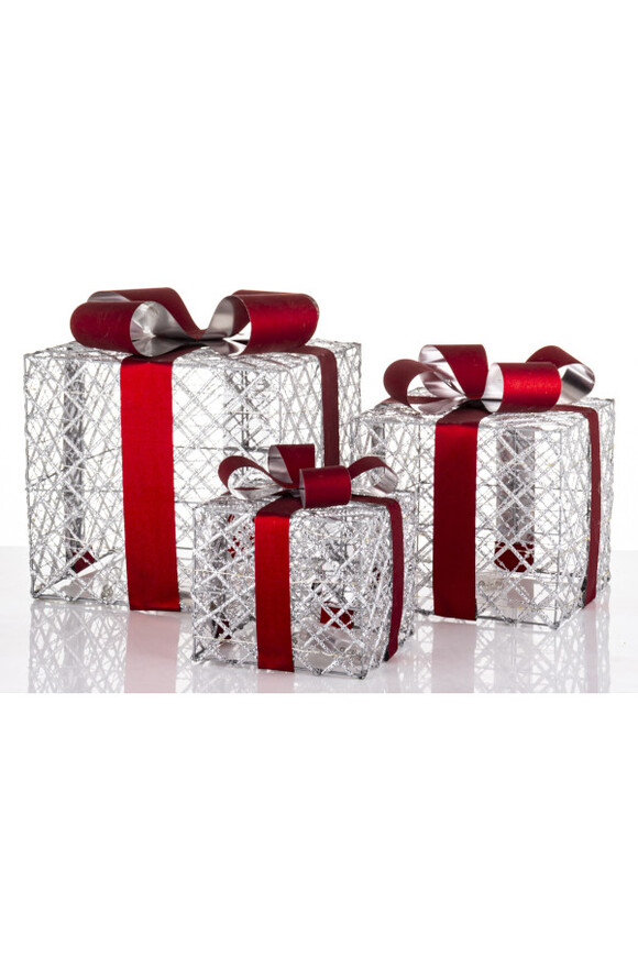 Christmas Gift świąteczne prezenty dekoracja LED	