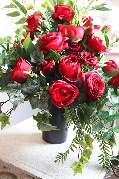 Klara, bukiet nagrobny we wkładzie, dł.58cm