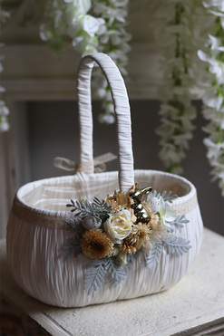 Trebla, dekorowany koszyczek wielkanocny, wys.28cm  