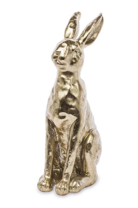 figurka w kolorze złota, Wielkanocny Zając
