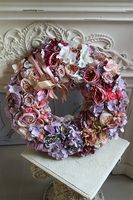 Bogactwo Natury, elegancki wianek na drzwi, śr.50cm