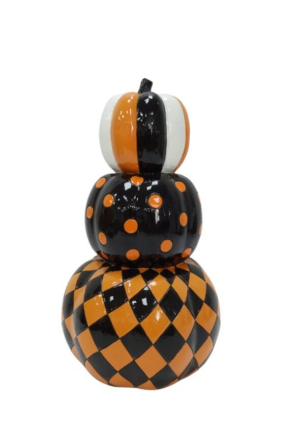 Halloween A, dekoracyjna figurka dynie, wym.20x20x35.5cm