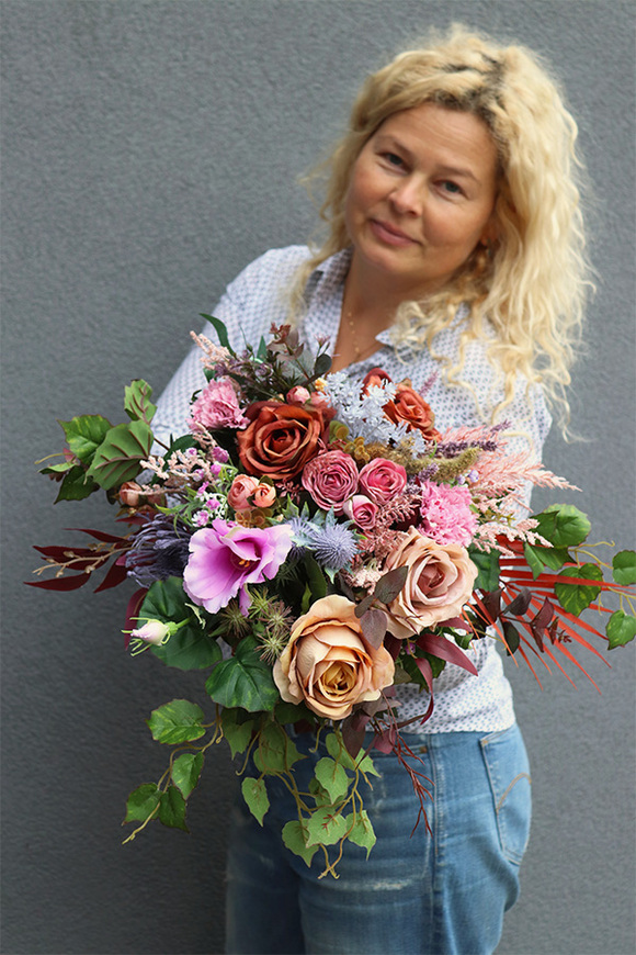 Kanisa Premium, bukiet nagrobny we wkładzie