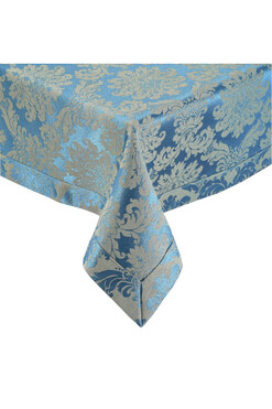 Residence Żakard, obrus ze wzorem, niebieski, wymiary do wyboru 