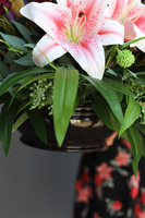 Marita, kompozycja nagrobna w misie ceramicznej, wym.60x60cm 