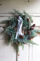 iglasty wianek zimowy, Zimowa Kraina, śr.33cm