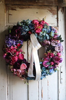 duży nagrobny wieniec, Caryca Santana, śr.74cm