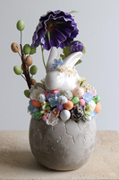 Umbrela Bunny, stroik wielkanocny z zajączkiem