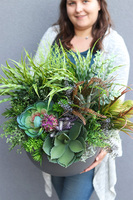 Cacti Desaro Fiberglass 2, kompozycja z sukulentami