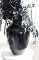 Karnawał w Wenecji, zimowa kompozycja w wazonie