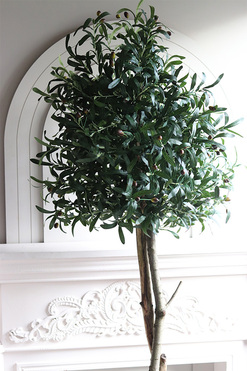 Oliwka Loft, sztuczne drzewko w metalowej donicy, wys.190cm