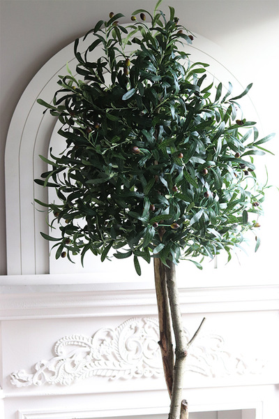 Oliwka Loft, sztuczne drzewko w metalowej donicy