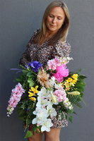 Egzotyczna Kraina, kolorowy bukiet do wazonu