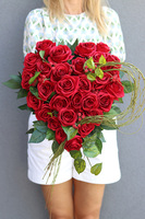 Red Grette, komplet & bukiet, komplet nagrobny