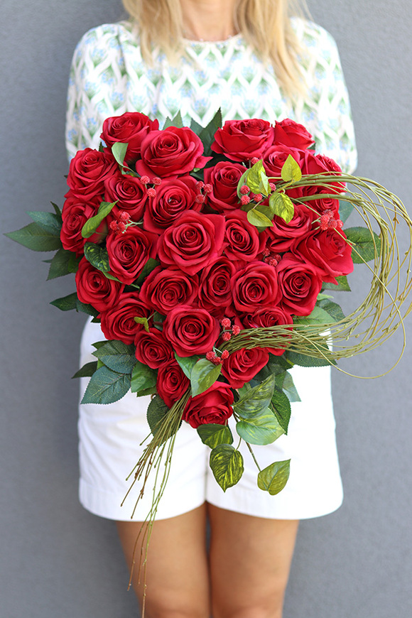 Red Grette, komplet & bukiet, komplet nagrobny