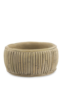 Bamboo Style C, doniczka osłonka na kwiaty, wym.8.5x16.5cm