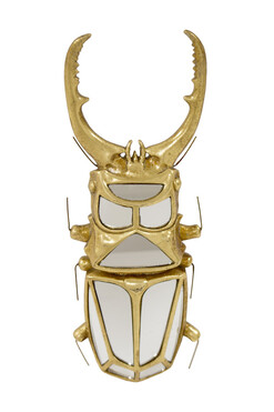 Beetle A, dekoracja ścienna chrząszcz, wym.36.5x14x4.5cm