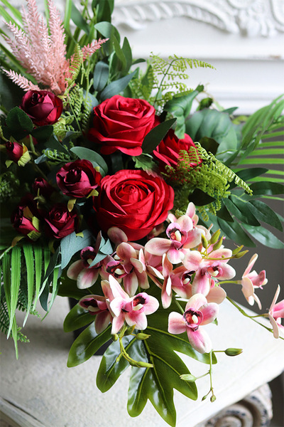 Angelo Julia Bordo, bukiet nagrobny we wkładzie