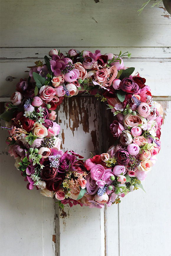 Bella Lux, efektowny wianek na drzwi