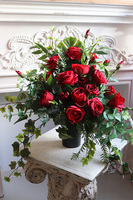 Klara, bukiet nagrobny we wkładzie, dł.58cm