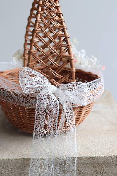 Audrey, dekorowany koszyczek wielkanocny