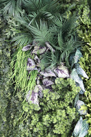 EcoGreen Wall B, zielona ściana z roślin sztucznych panel, 1m kwadratowy