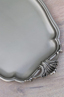 Fillana, taca cynowana / patera, wym.40x25cm