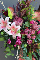 Marita, kompozycja nagrobna w misie ceramicznej, wym.60x60cm 