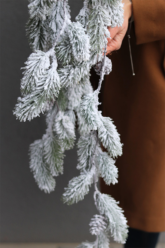 Zima Wokół, girlanda zimowa ośnieżona