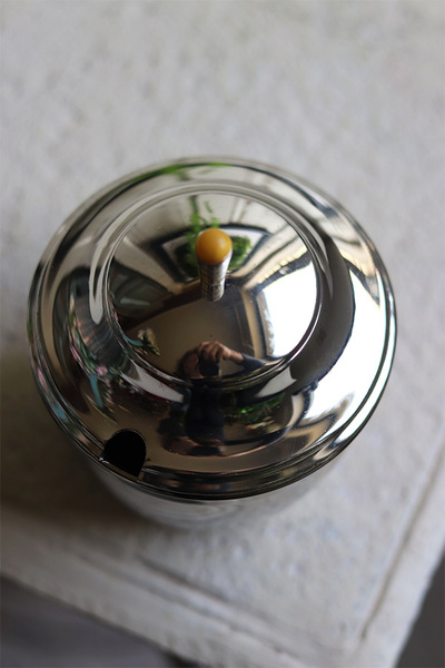 Lucia Amber, posrebrzana cukiernica, wym.11.5x9.5x9cm 