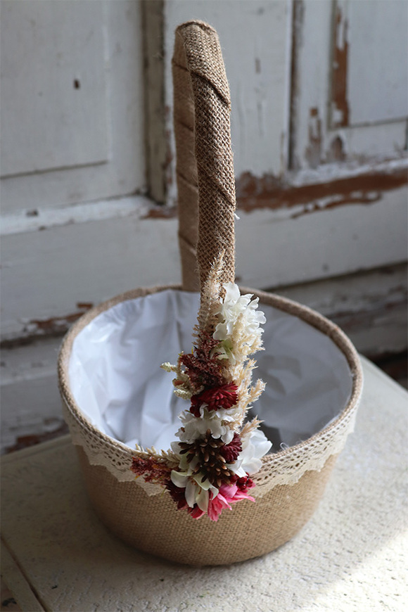 dekorowany koszyczek wielkanocny, Raviel, wys.34cm