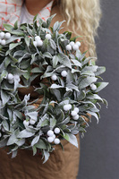 Jemioła, zielony wianek świąteczny