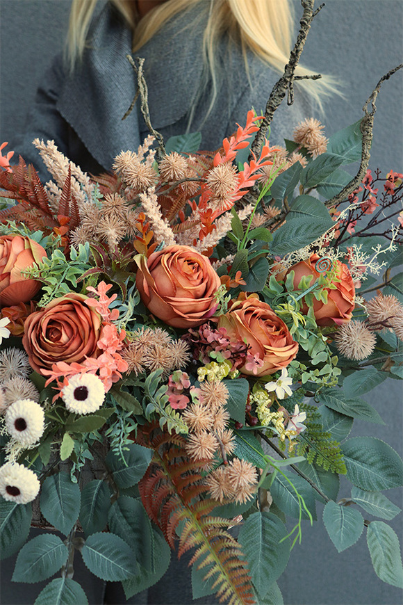 Morellina 2, dekoracja nagrobna w skrzynce