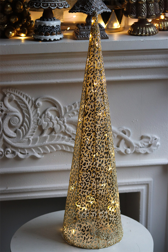 Simple Glamm, figurka choinka LED