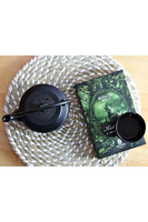 Elgin, żeliwny imbryk do herbaty, czarny