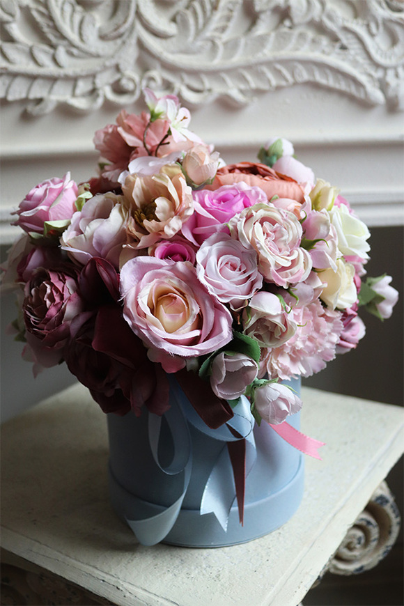 Cecilla, welurowy flowerbox