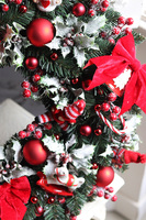 Wesołe Miasteczko, świąteczny wianek dekoracyjny