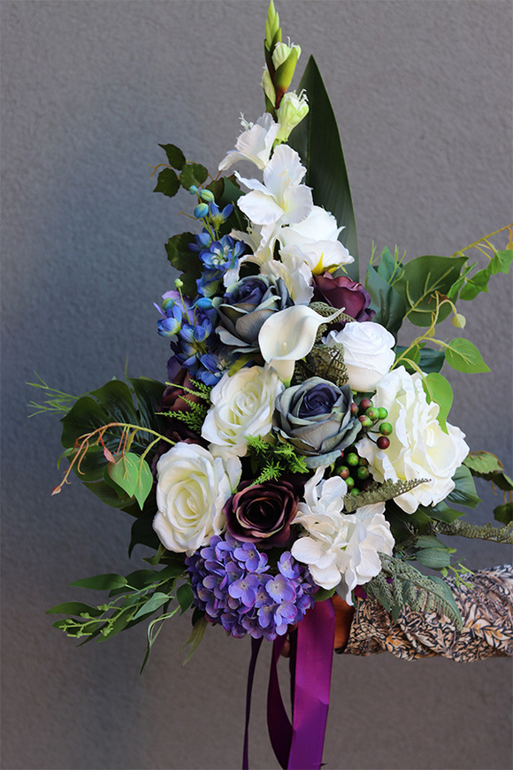 Nyreta, bukiet nagrobny / wiązanka