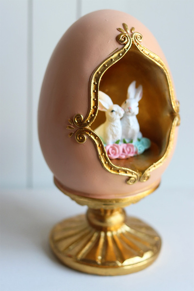Easter Faberge, jajko wielkanocne figurka