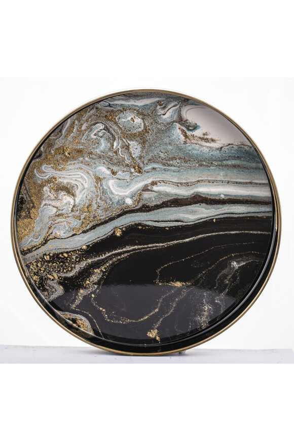 Ametyst, komplet 2 szt. tac., wym.4.5x37.5x37.5cm/4.5x46x46cm