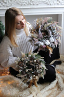 Mroźne Dni, zimowy wianek na drzwi