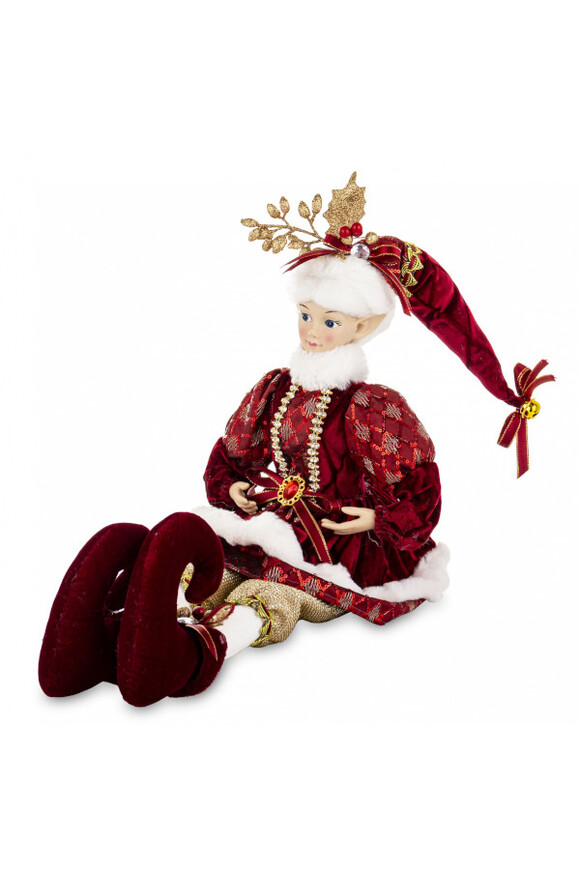 Skrzacik B, laleczka zimowa siedząca elf