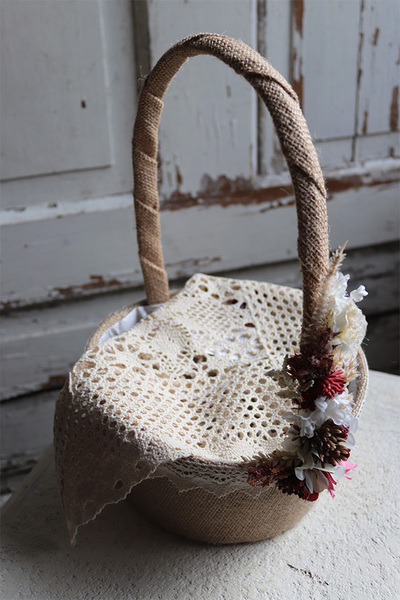 dekorowany koszyczek wielkanocny, Raviel, wys.34cm