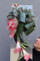 Clear Design Aligia, dekoracja nagrobna na transparentnej podstawie