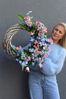 Wiosenna Kraina, wiosenny wianek na drzwi